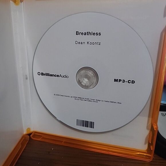 Breathless - Dean Koontz MP3 Audiobook Brilliance Audio - Picture 3 of 3